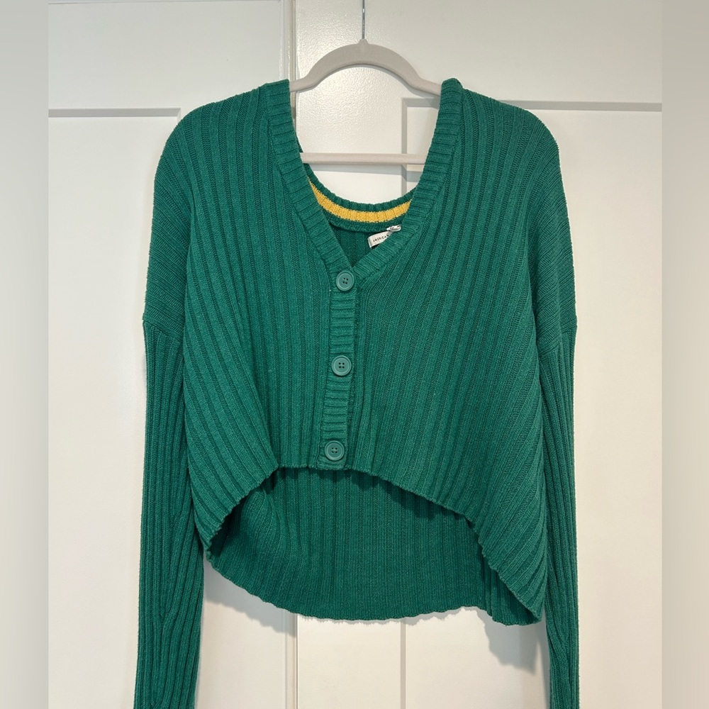 Green Cardigan/Sweater